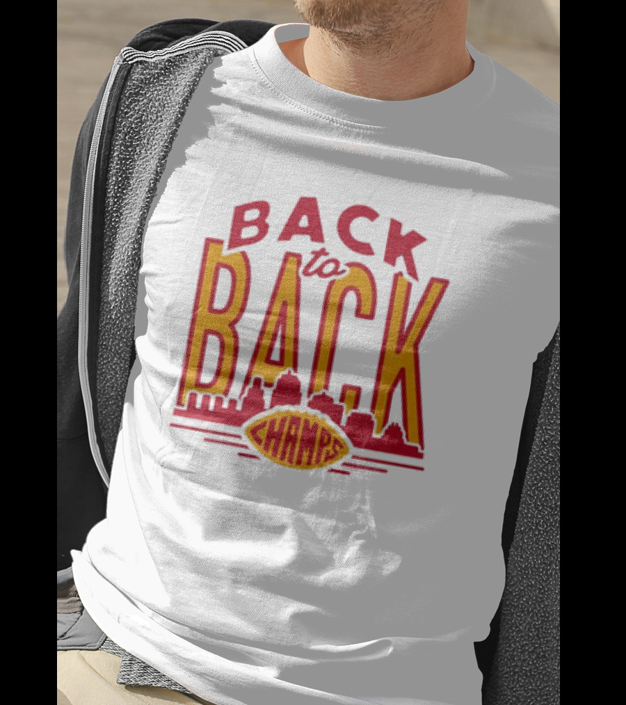 Kansas City Chiefs Back To Back Champs Ronald McDonald Back To Back Champs T-Shirt