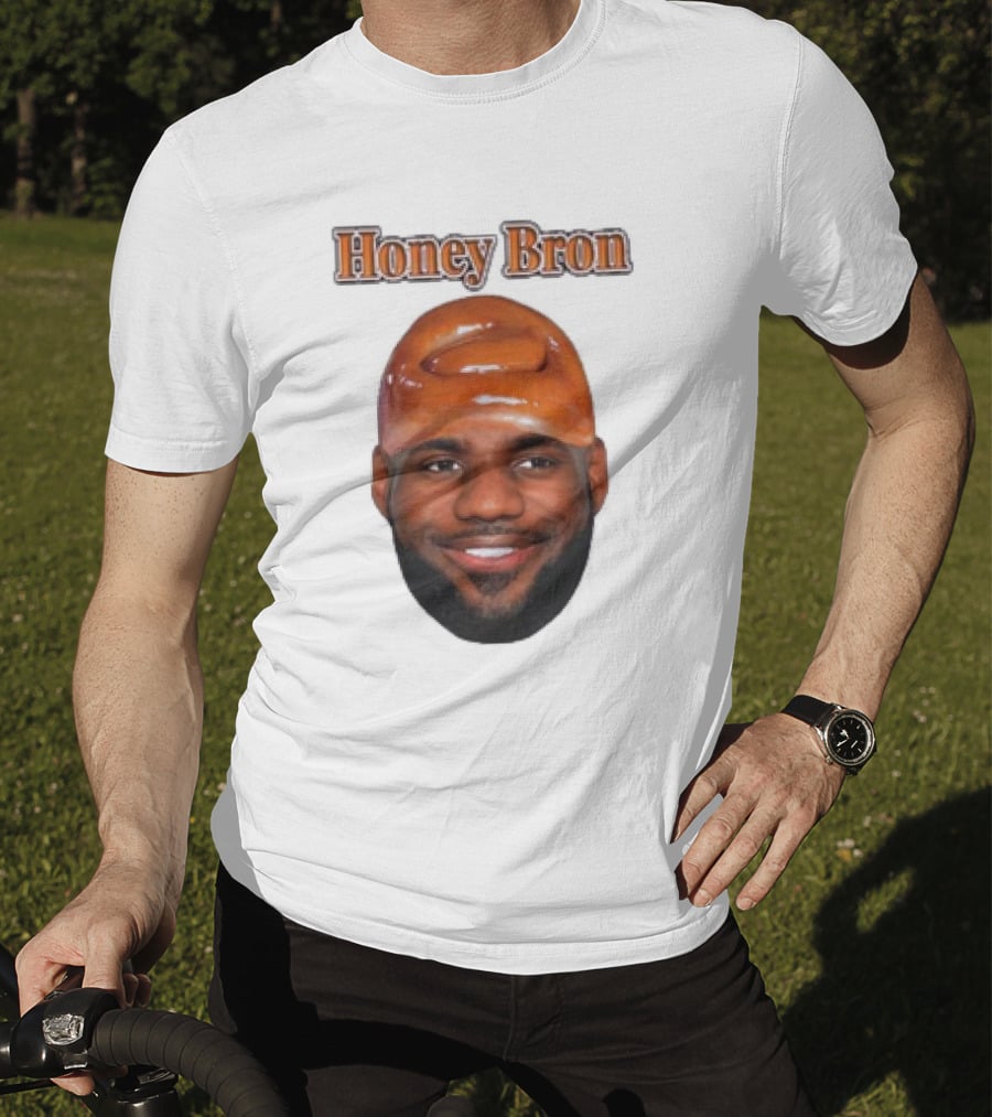 Honey Bron Lebron James Honey Brown Face T-Shirt