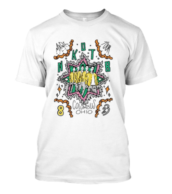 Magic Summer Tour NKOTB Columbus Ohio 8 23 2024 Official New Kids On The Block Event T-Shirt