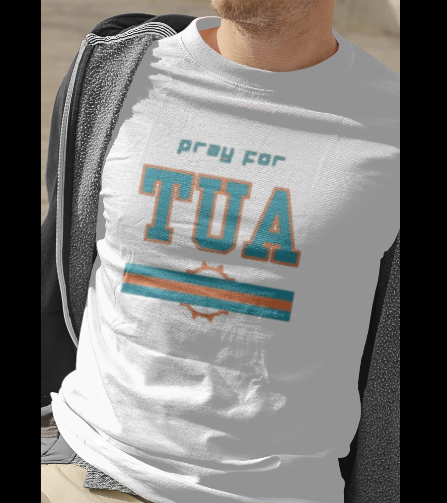 Pray For Tua Tagovailoa Dolphins T-Shirt