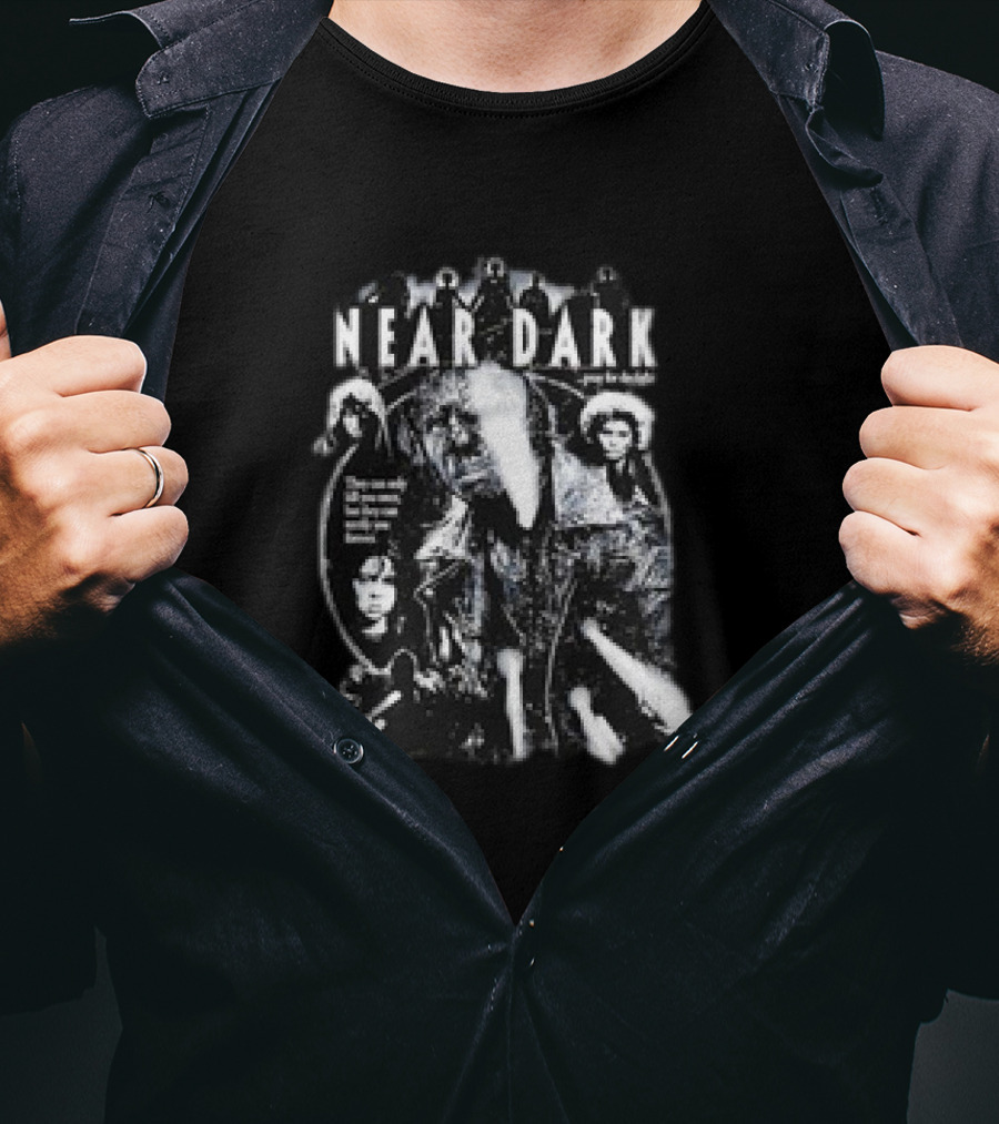 Near Dark Pray For Daylight Vampire Movie Characters Collage T-Shirt