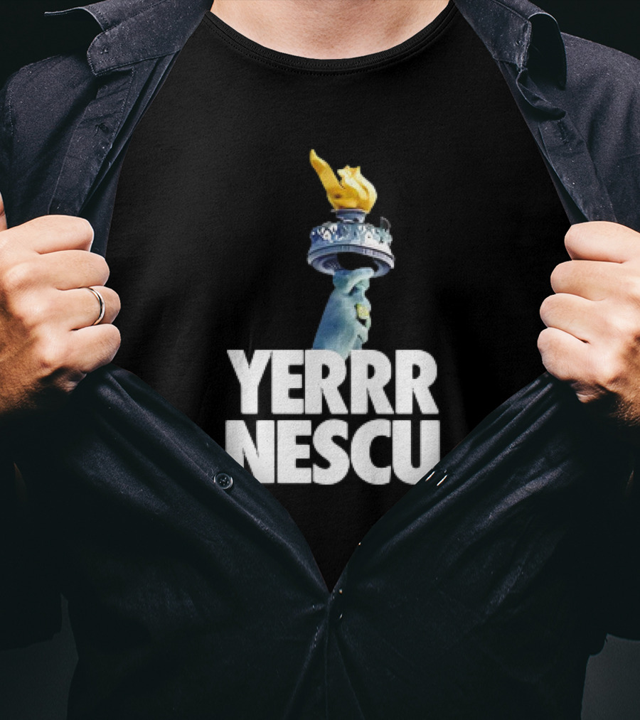 Yerrrnescu Statue Of Liberty Torch T-Shirt