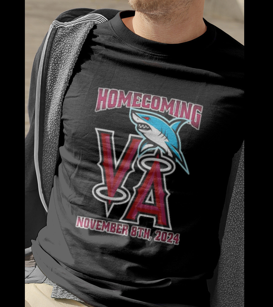 Homecoming VA Shark November 8th, T-Shirt