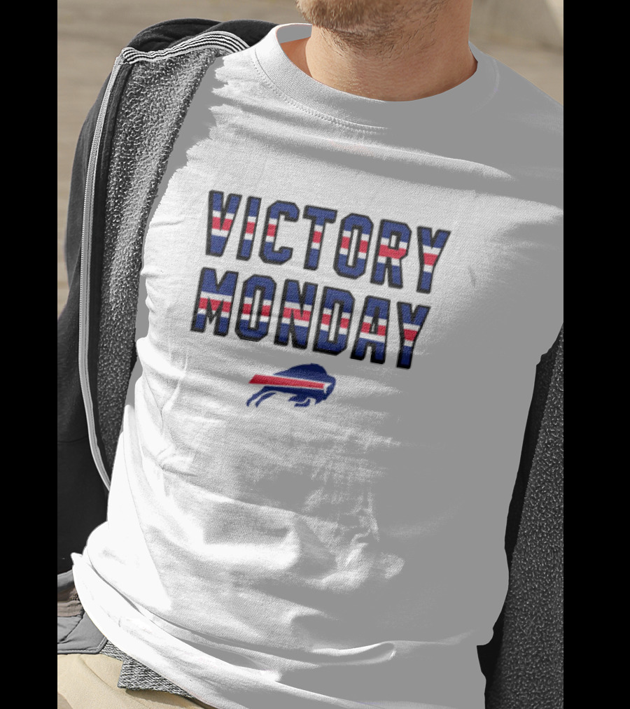 Buffalo Bills Victory Monday Bold Team Spirit T-Shirt
