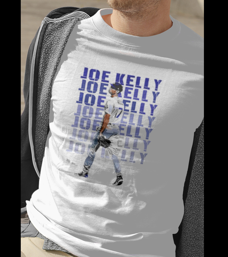 Joe Kelly Los Angeles Dodgers Baseball Player No. 17 T-Shirt