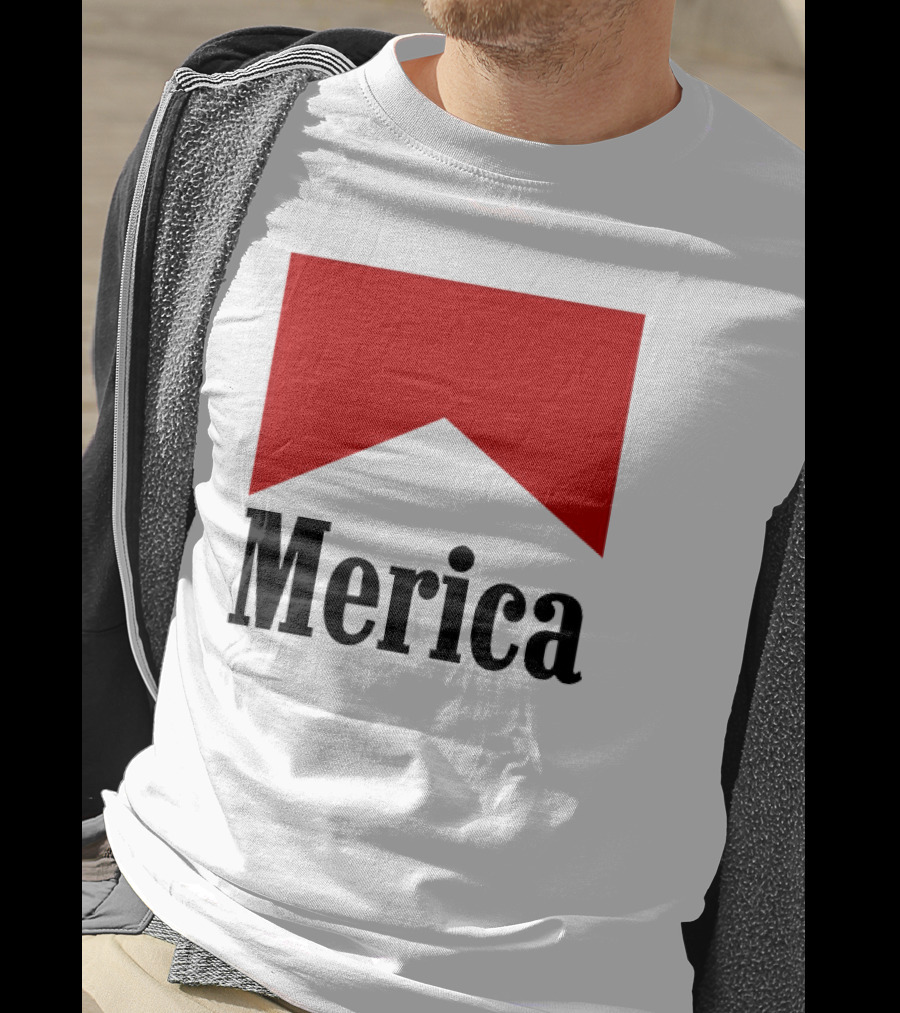Merica Red Chevron T-Shirt