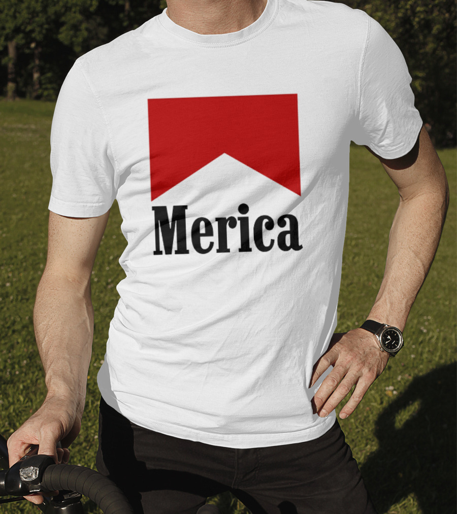 Merica Red Chevron T-Shirt