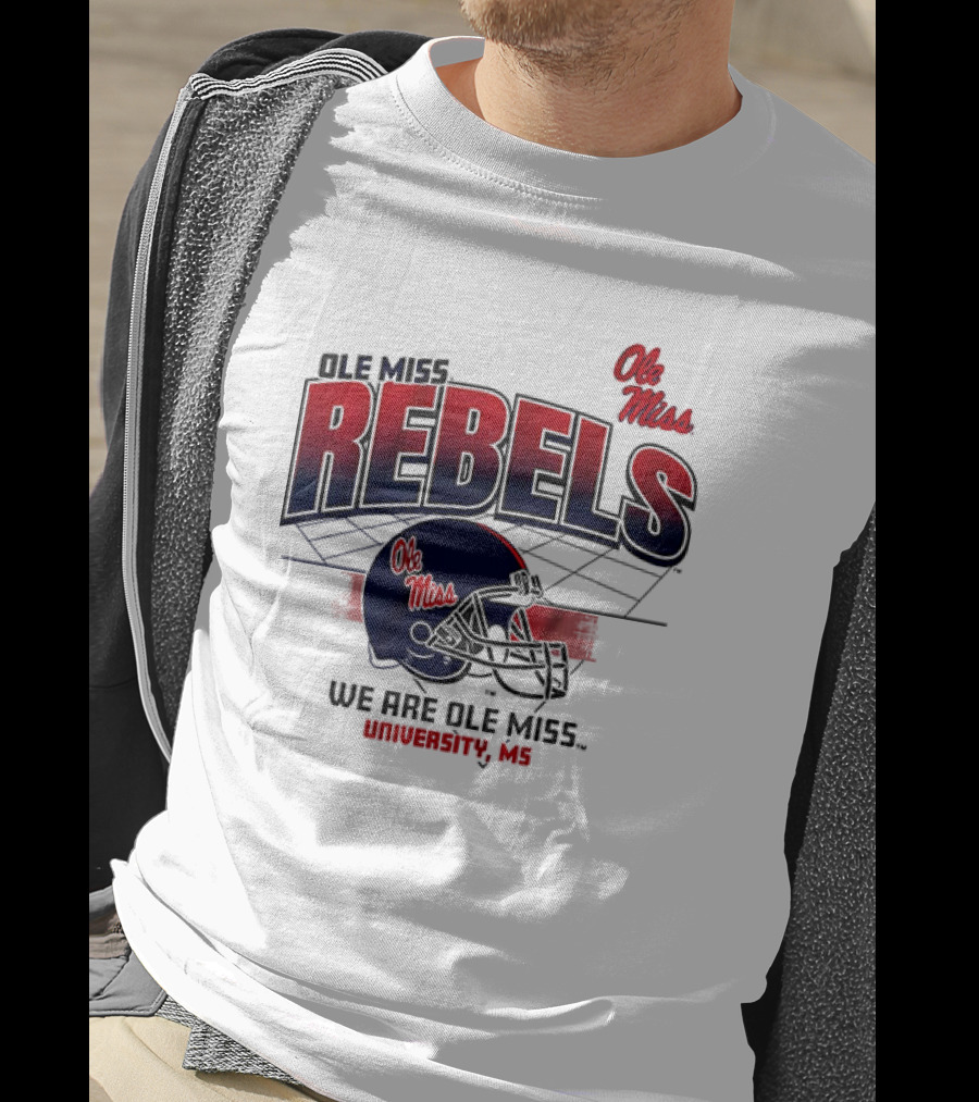 Ole Miss Rebels Football Helmet We Are Ole Miss University MS T-Shirt
