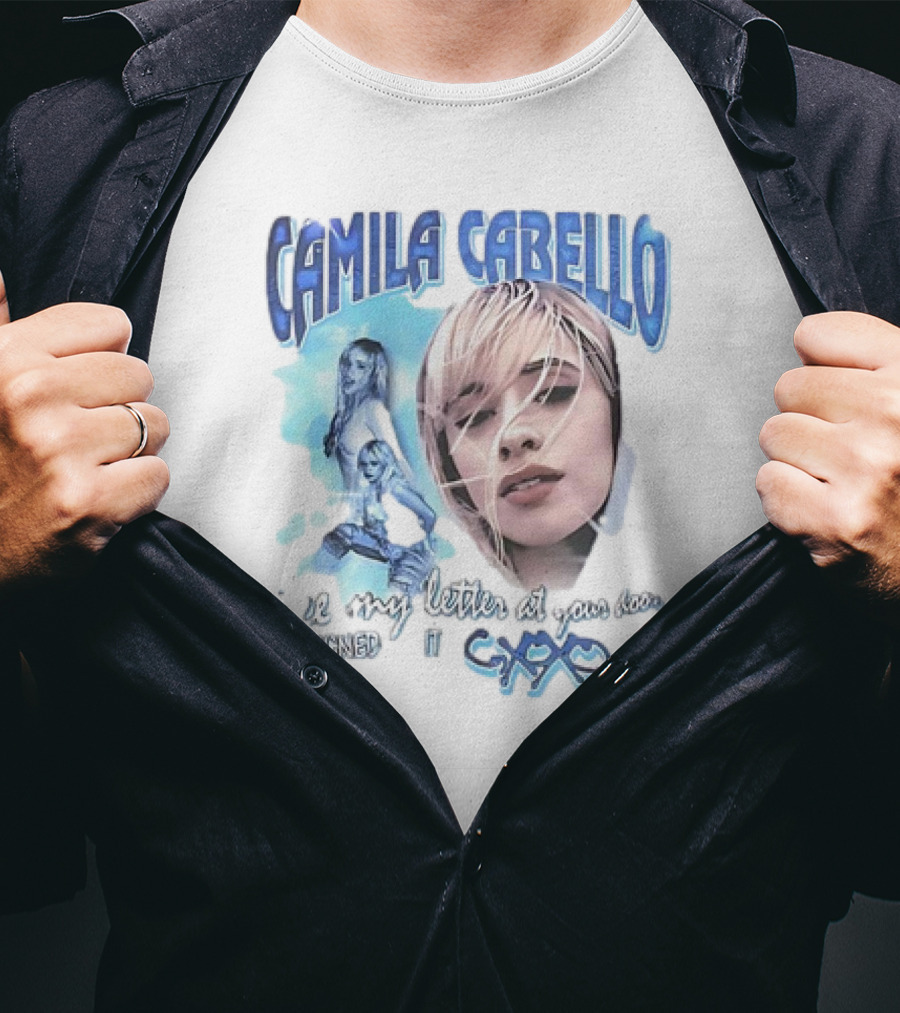 Camila Cabello See My Letter At Your Door Signed XOXO T-Shirt