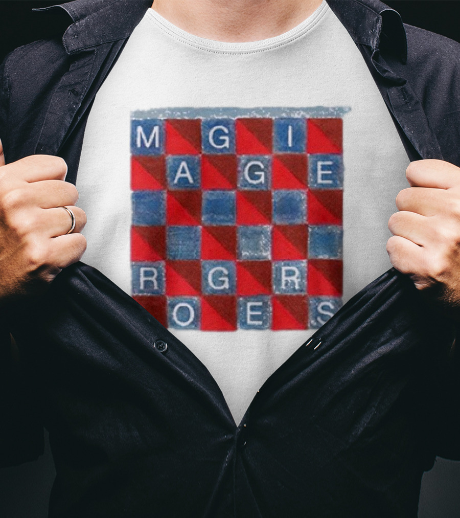 Maggie Rogers Checkmate Tile T-Shirt