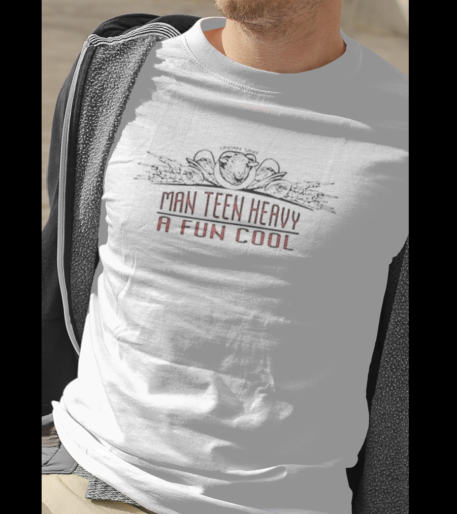 Unhuman Unit Man Teen Heavy A Fun Cool T-Shirt