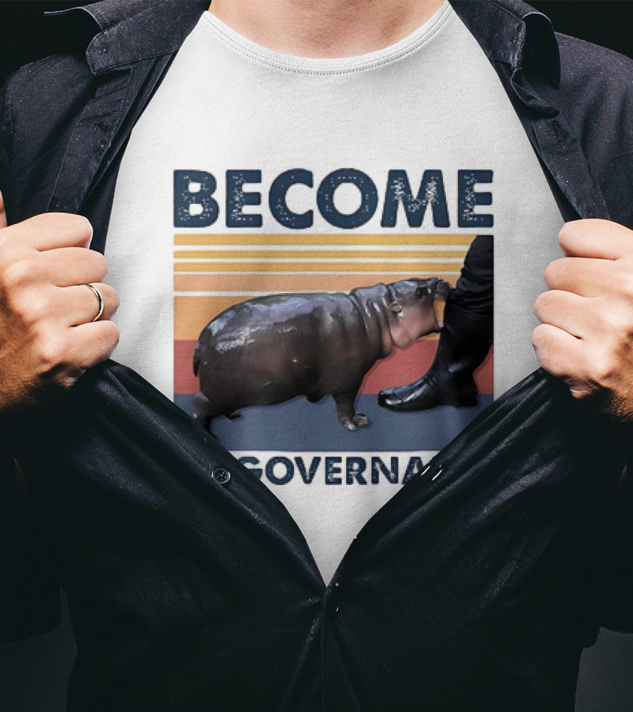 Become Ungovernable Cute Baby Hippo Moo Deng T-Shirt