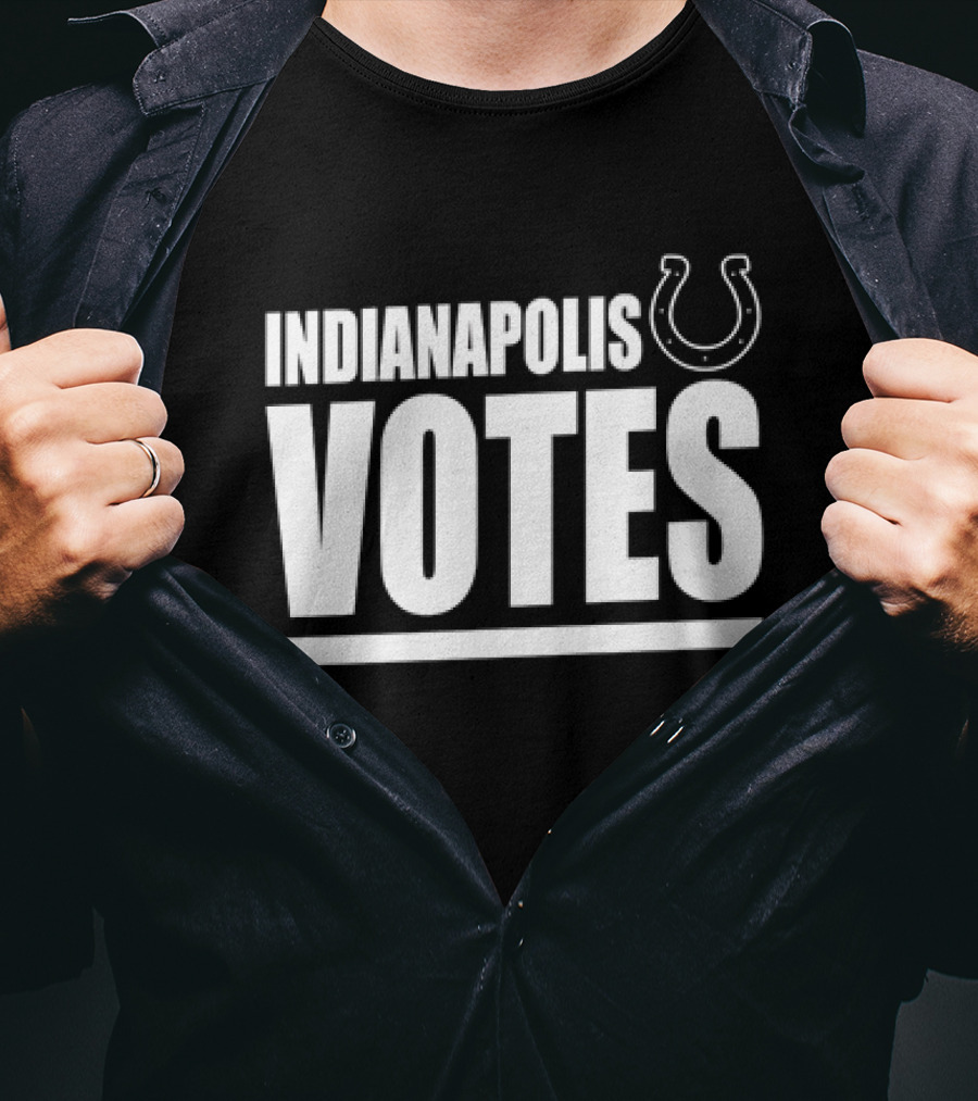 Indianapolis Colts Horseshoe Votes T-Shirt