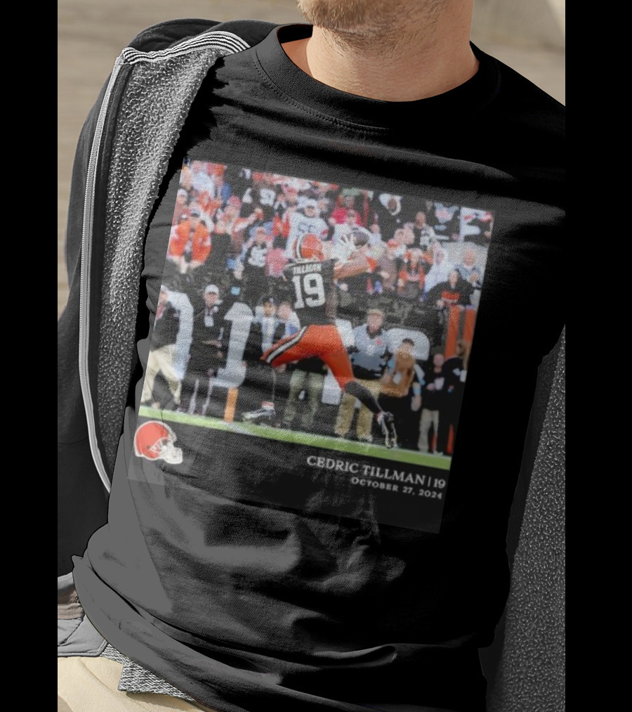 Cleveland Browns Cedric Tillman T-Shirt
