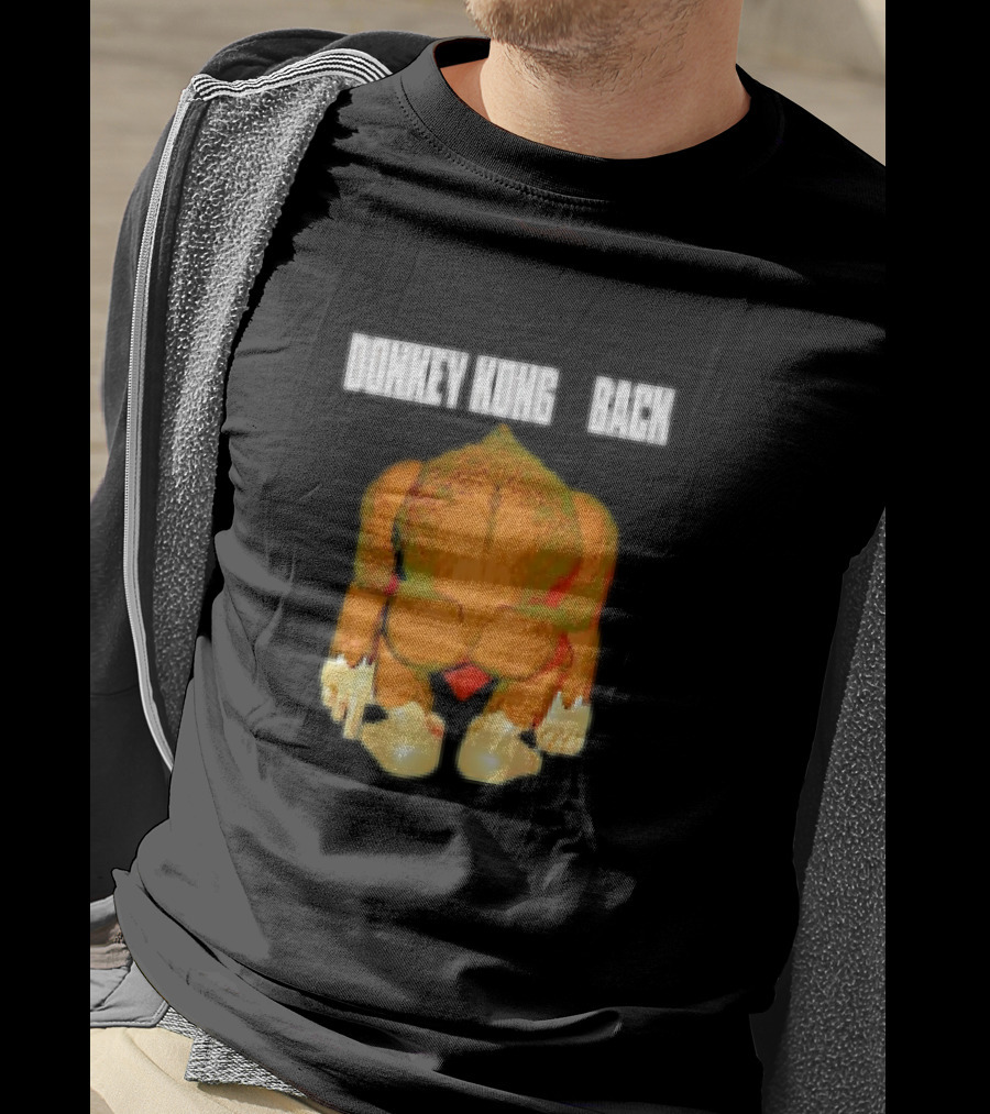 Donkey Kong Back Meme T-Shirt