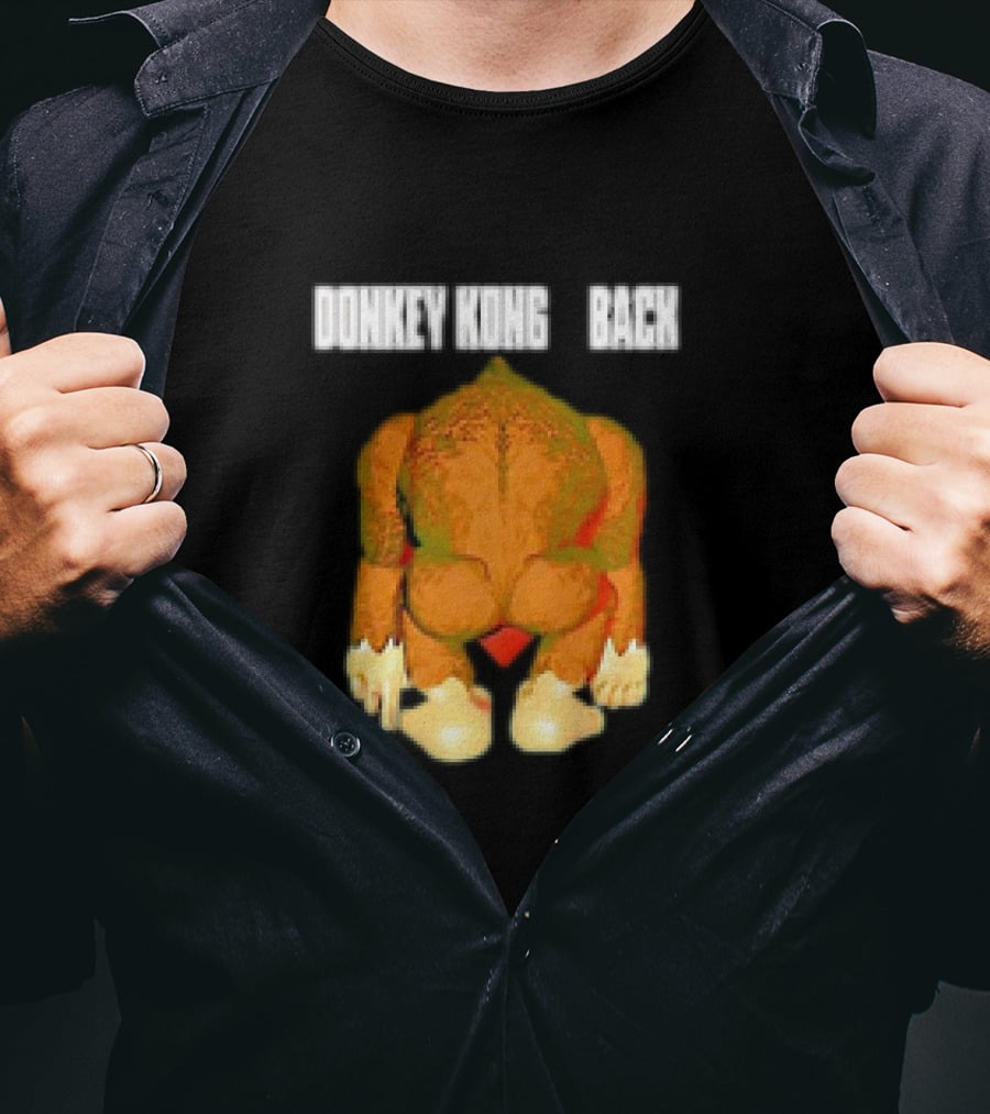 Donkey Kong Back Meme T-Shirt