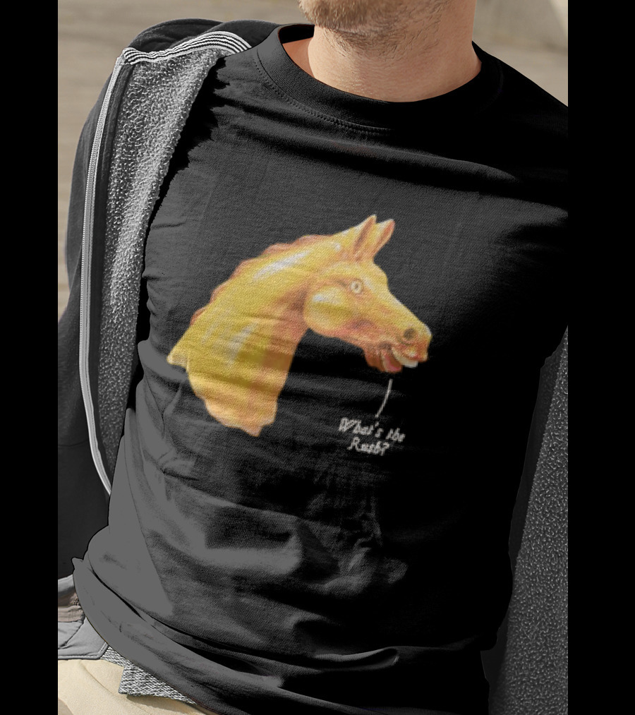 We Live In Time Carousel Horse What's The Rush T-Shirt