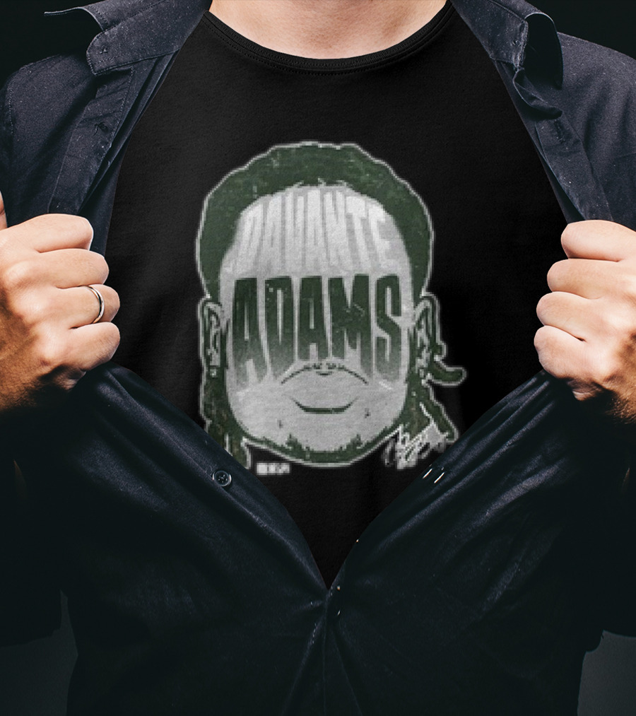 Davante Adams New York Jets NFL Team Player T-Shirt