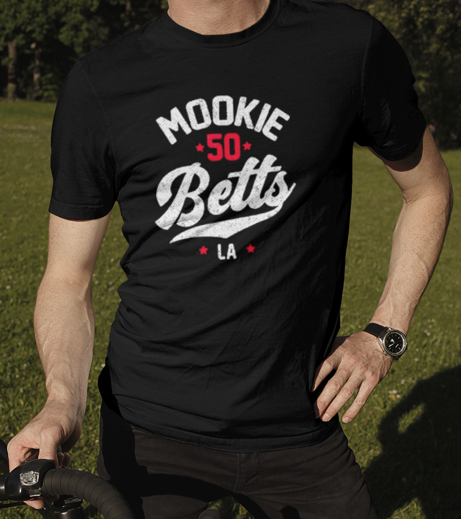 Mookie Betts 50 LA Dodgers T-Shirt