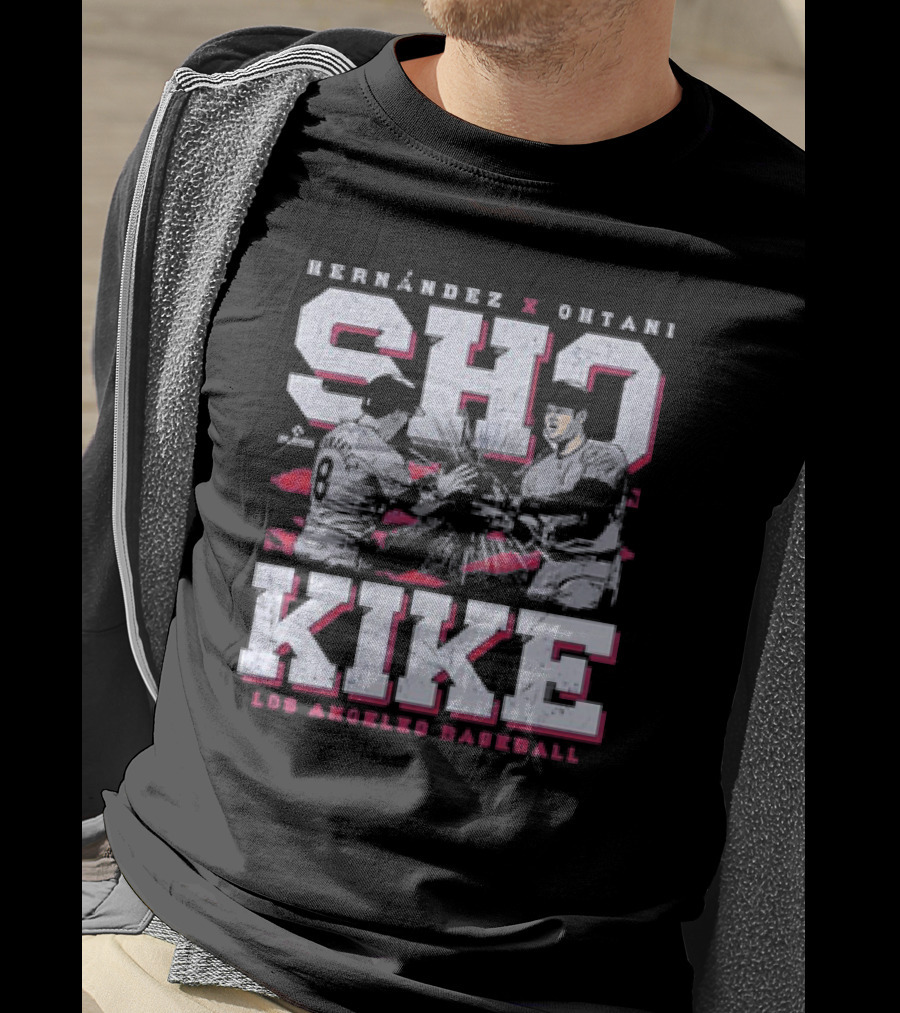 Hernández X Ohtani SHO KIKÉ Los Angeles Baseball T-Shirt