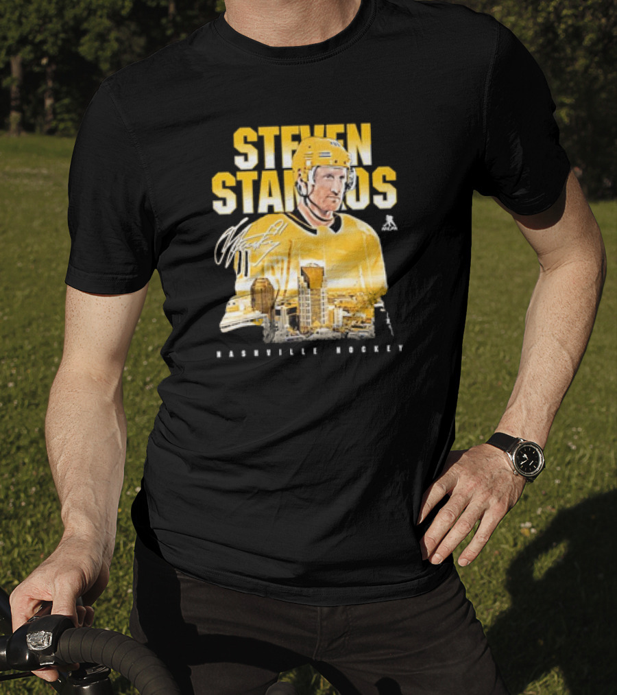 Steven Stamkos Nashville Hockey Landmark T-Shirt