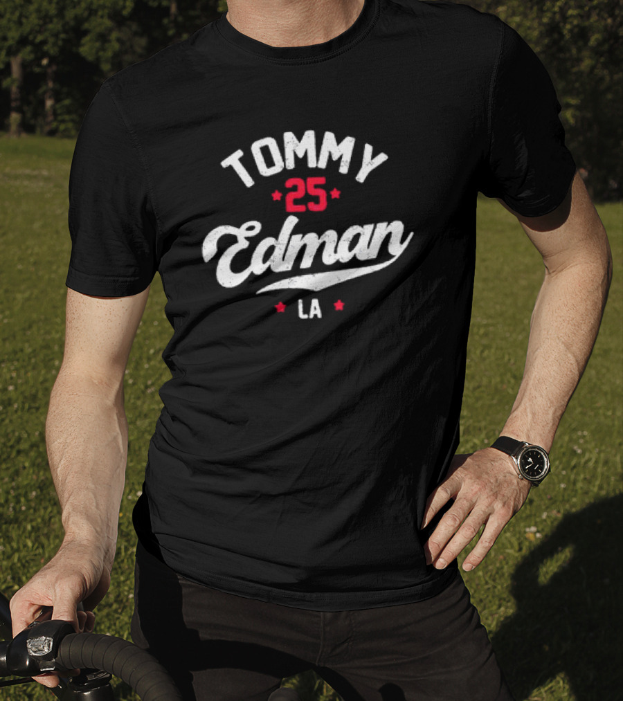 Tommy Edman 25 LA Los Angeles Dodgers T-Shirt