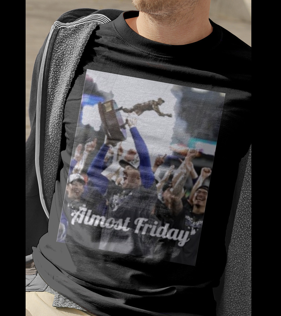 Almost Friday Freddie Freeman MVP Celebration Victory T-Shirt
