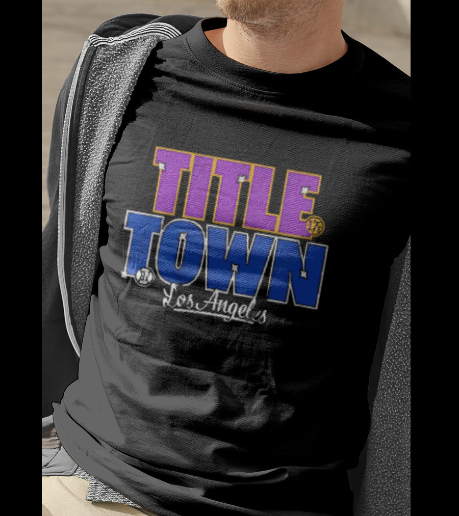 Los Angeles Dodgers Title Town T-Shirt