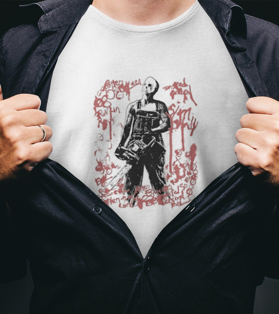 Rotten Evil Red Chainsaw Madness T-Shirt