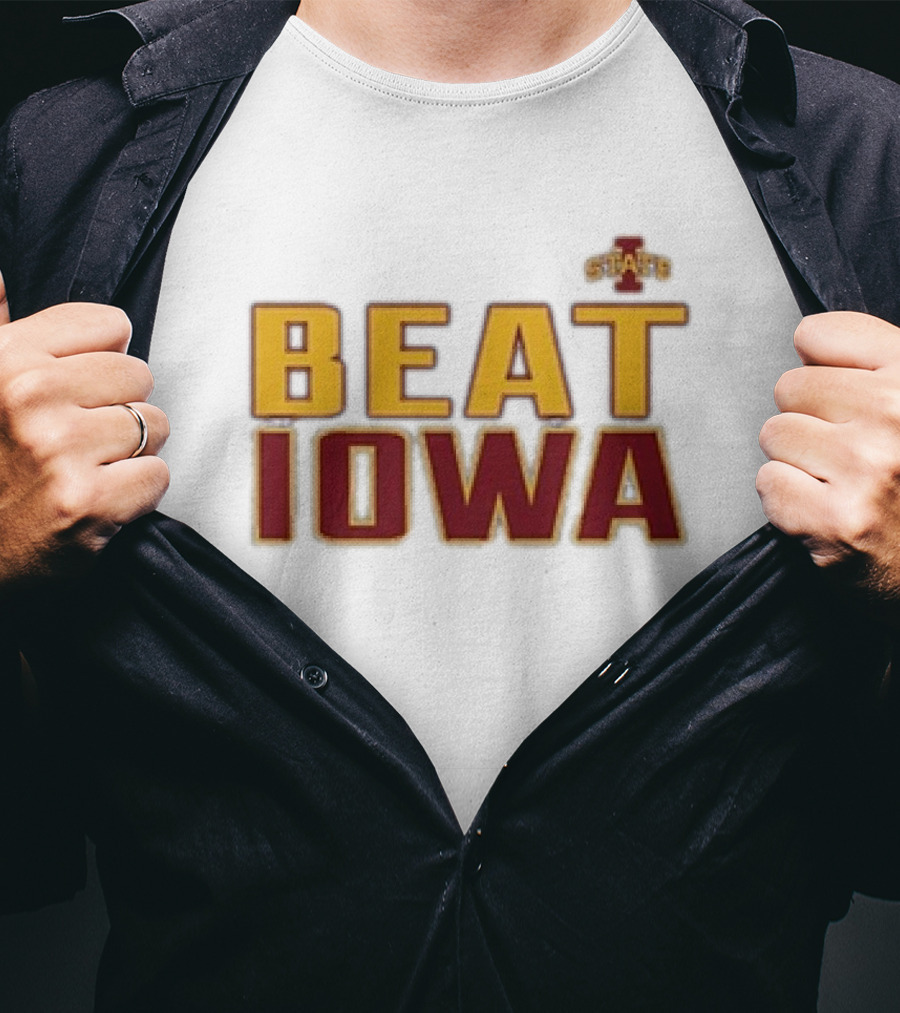 Beat Iowa State Cyclones Rivalry Hawkeyes T-Shirt