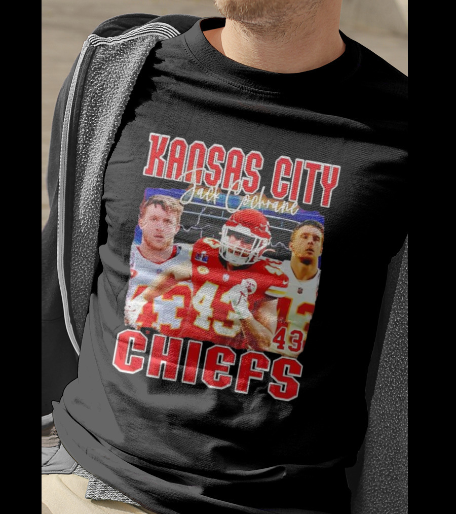 Kansas City Chiefs Jack Cochrane 43 Football T-Shirt