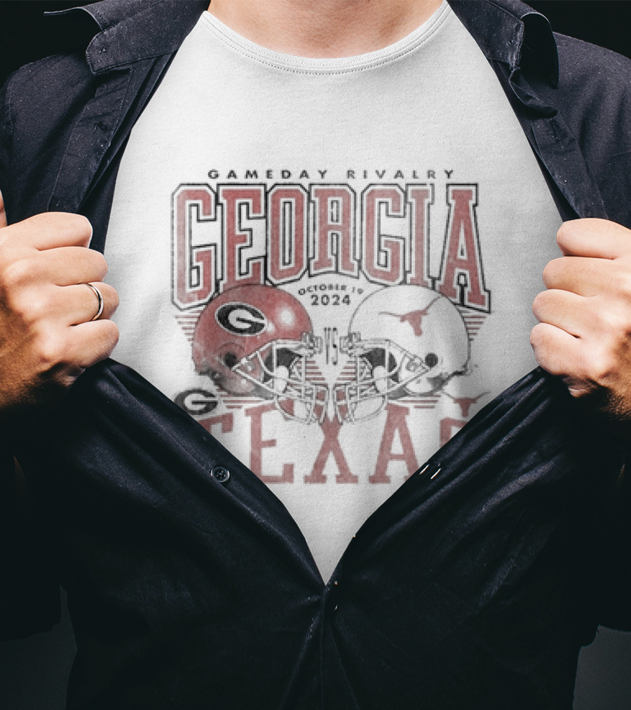 Gameday Rivalry Georgia Texas October 19 T-Shirt