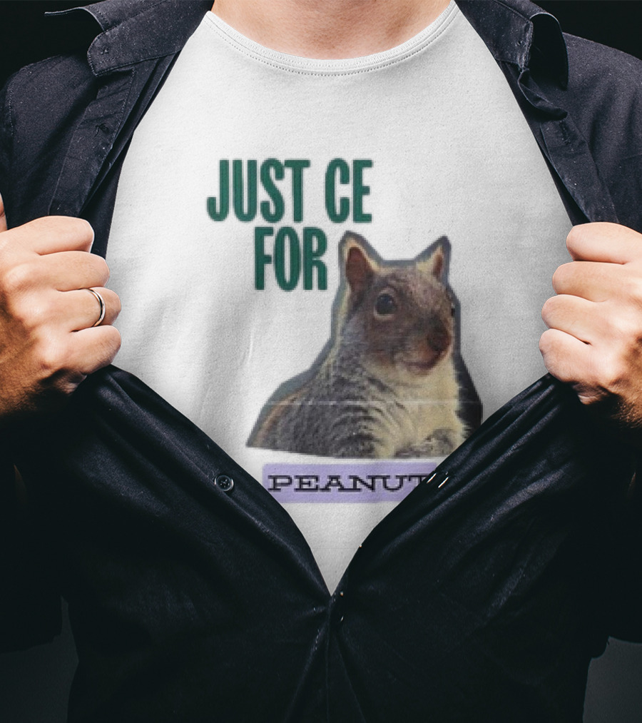 Justice For Peanut The Squirrel T-Shirt