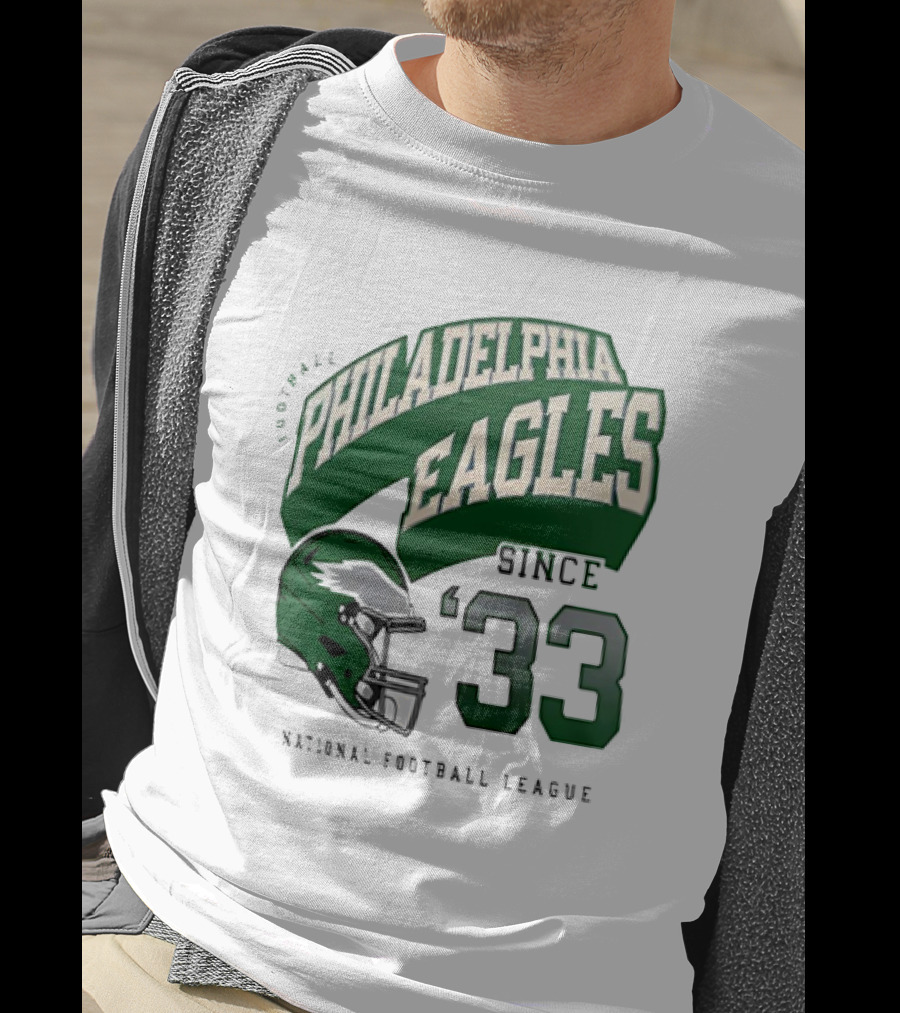 Philadelphia Eagles Football Since 1933 NFL National Football League T-Shirt