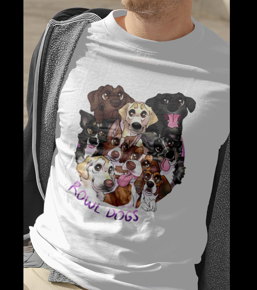 Rowe Dogs Playful Pooches Classic T-Shirt