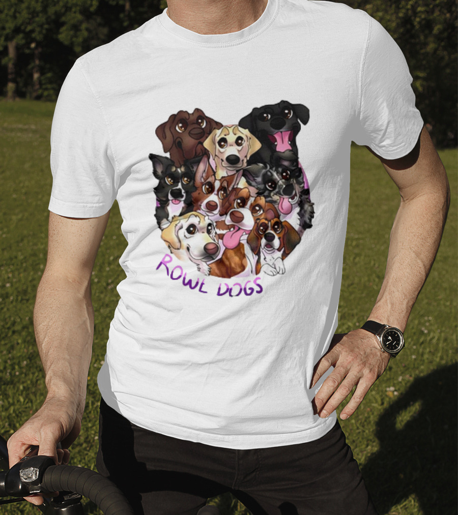 Rowe Dogs Playful Pooches Classic T-Shirt