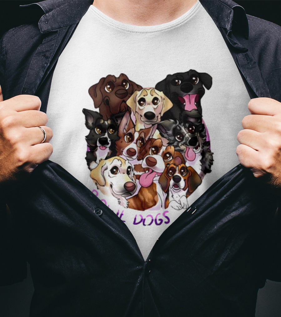 Rowe Dogs Playful Pooches Classic T-Shirt