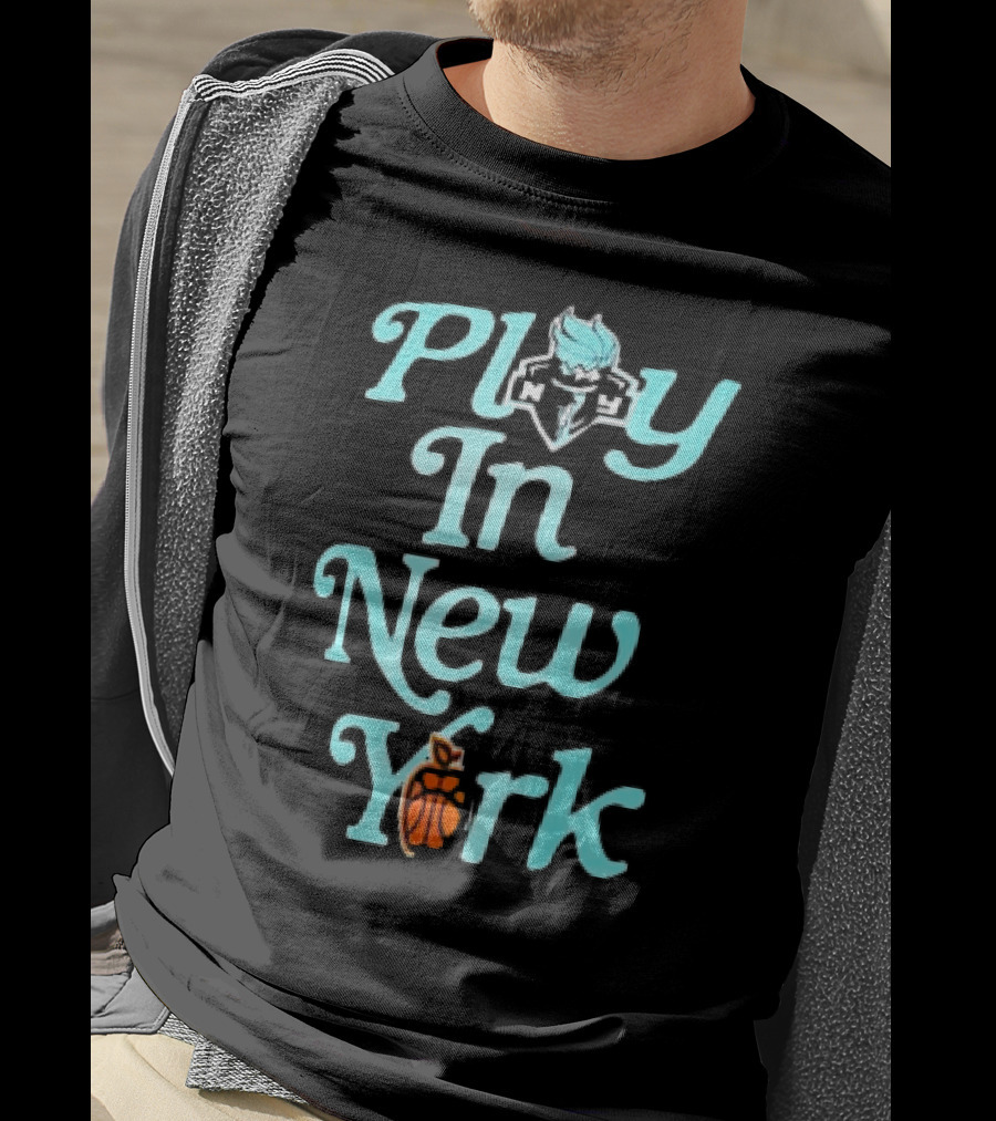 Play In New York Liberty Basketball T-Shirt
