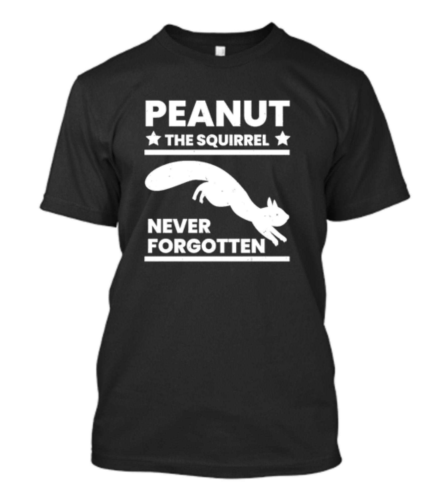 Peanut The Squirrel Stars Never Forgotten T-Shirt