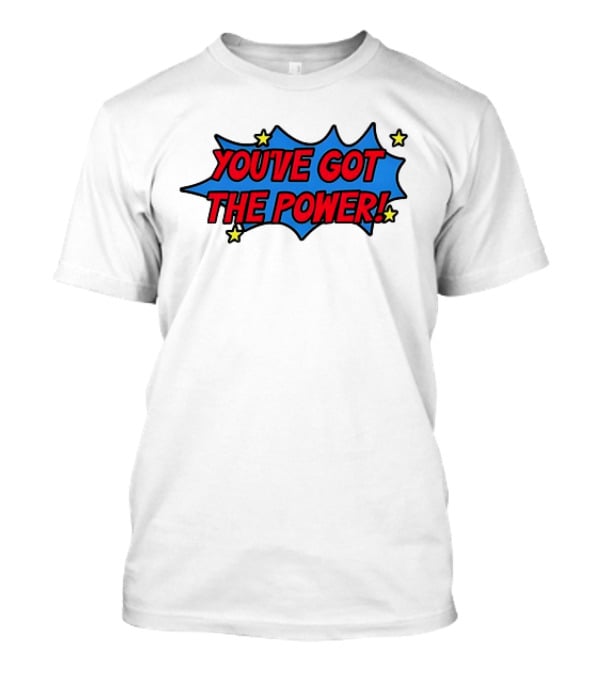 Monica You've Got The Power Comic Style Stars T-Shirt