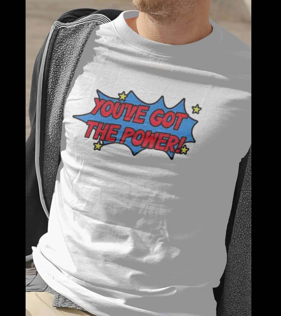 Monica You've Got The Power Comic Style Stars T-Shirt