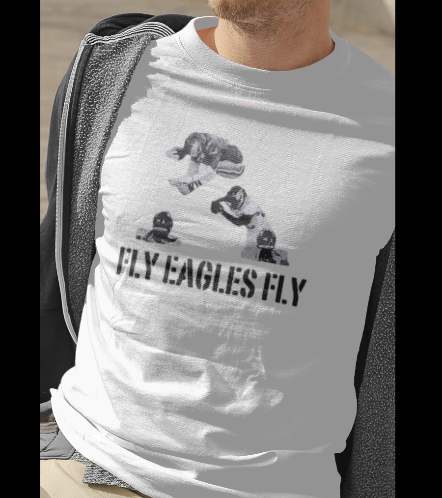 Fly Eagles Fly Saquon Barkley Hurdle Football Moment T-Shirt