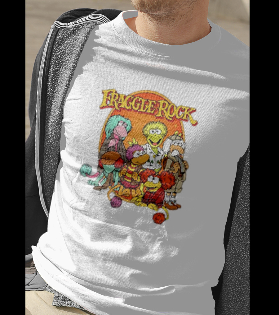Fraggle Rock Group Cartoon Characters T-Shirt