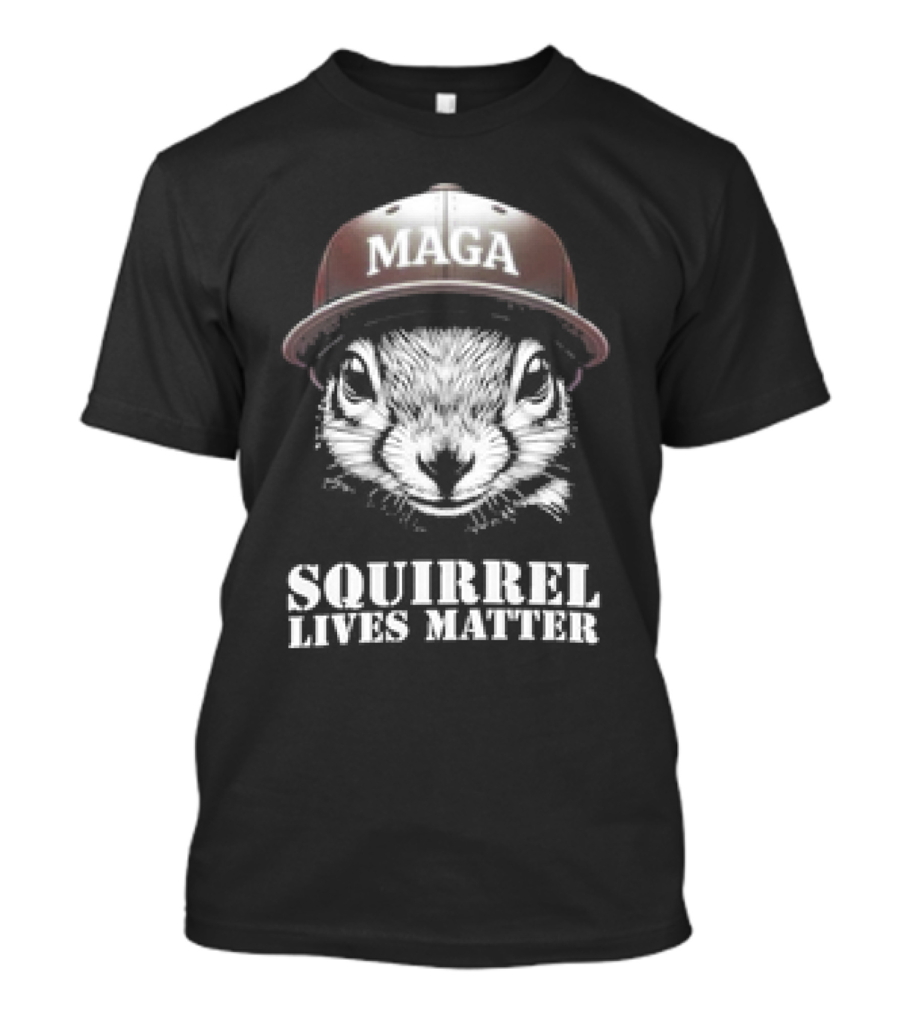 MAGA Hat Squirrel Lives Matter T-Shirt