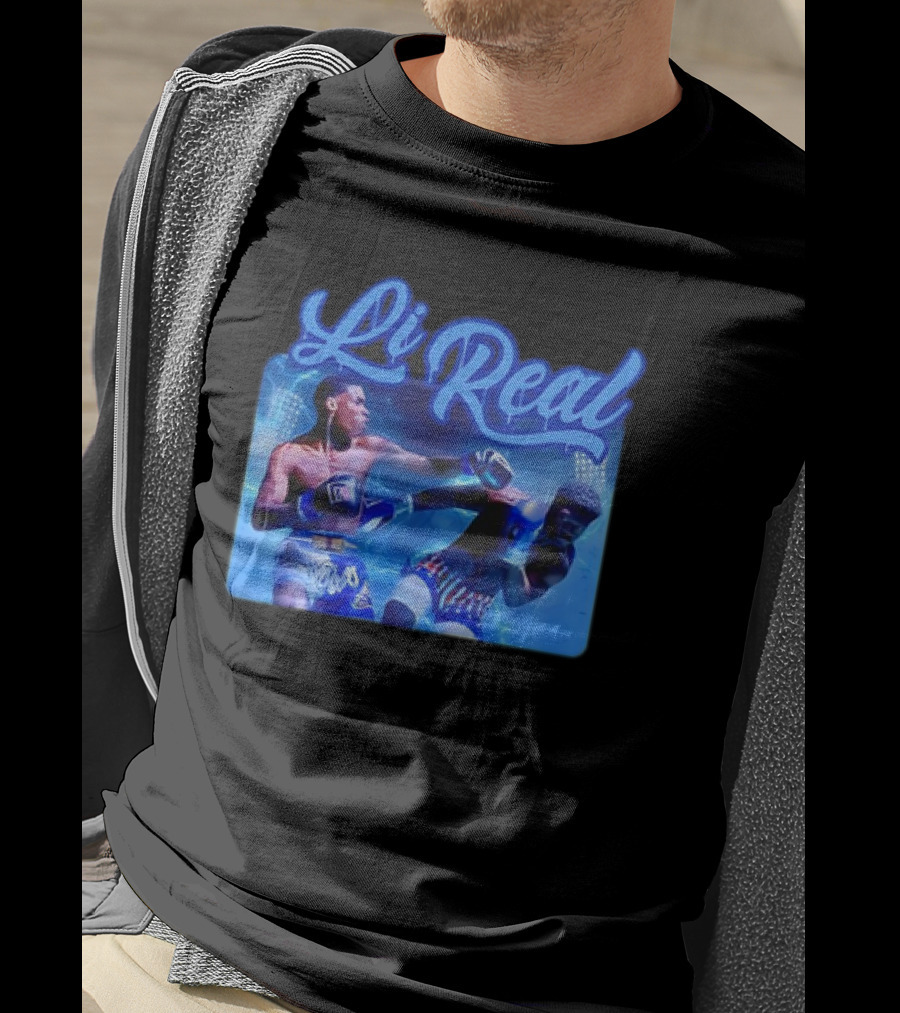 Li Real Boxing Match Action Scene T-Shirt