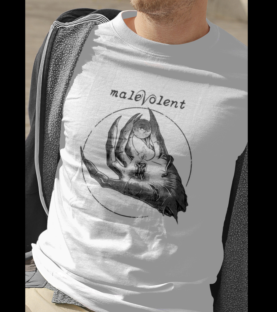 Malevolent Hand With Candle And Eye In Circle T-Shirt