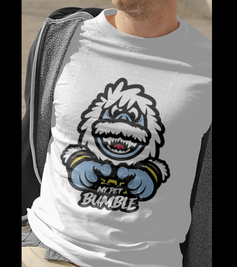 My Pet Bumble Abominable Snow Monster Yeti Holding T-Shirt