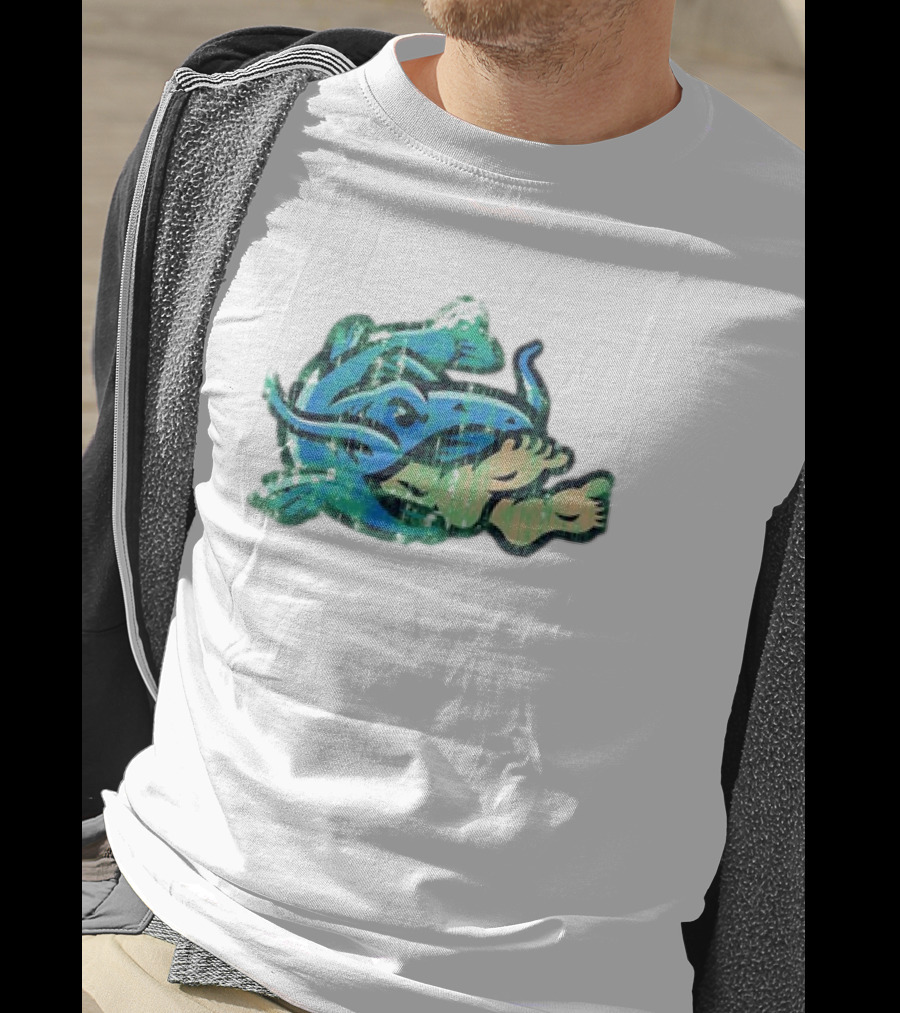 Noodlers Distressed Swimming Meme T-Shirt