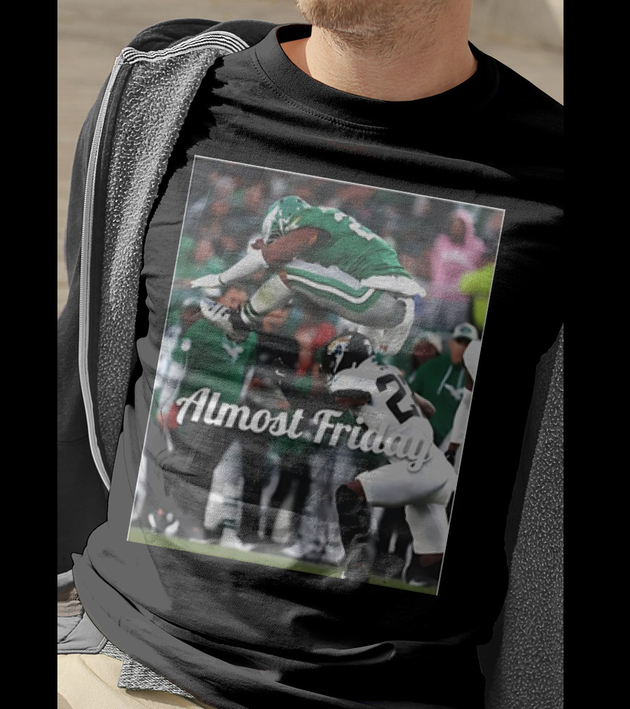Almost Friday Saquon Barkley Hurdle Over Philadelphia Eagles T-Shirt