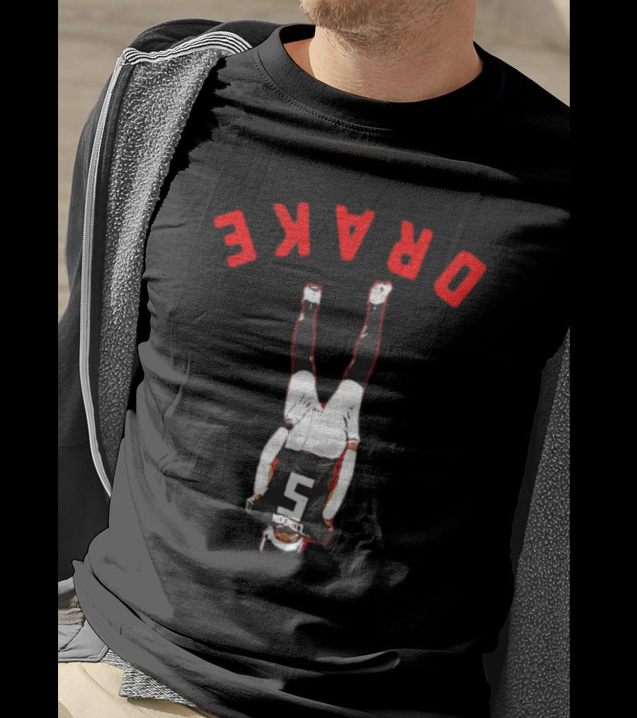 Atlanta Falcons Drake London Upside Down T-Shirt